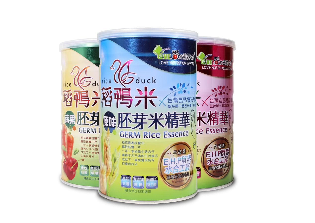 愛的營養大師稻鴨米胚芽米精華